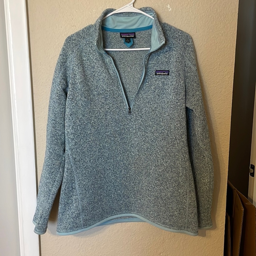 Patagonia Blue Better Sweater 1/4 Zip